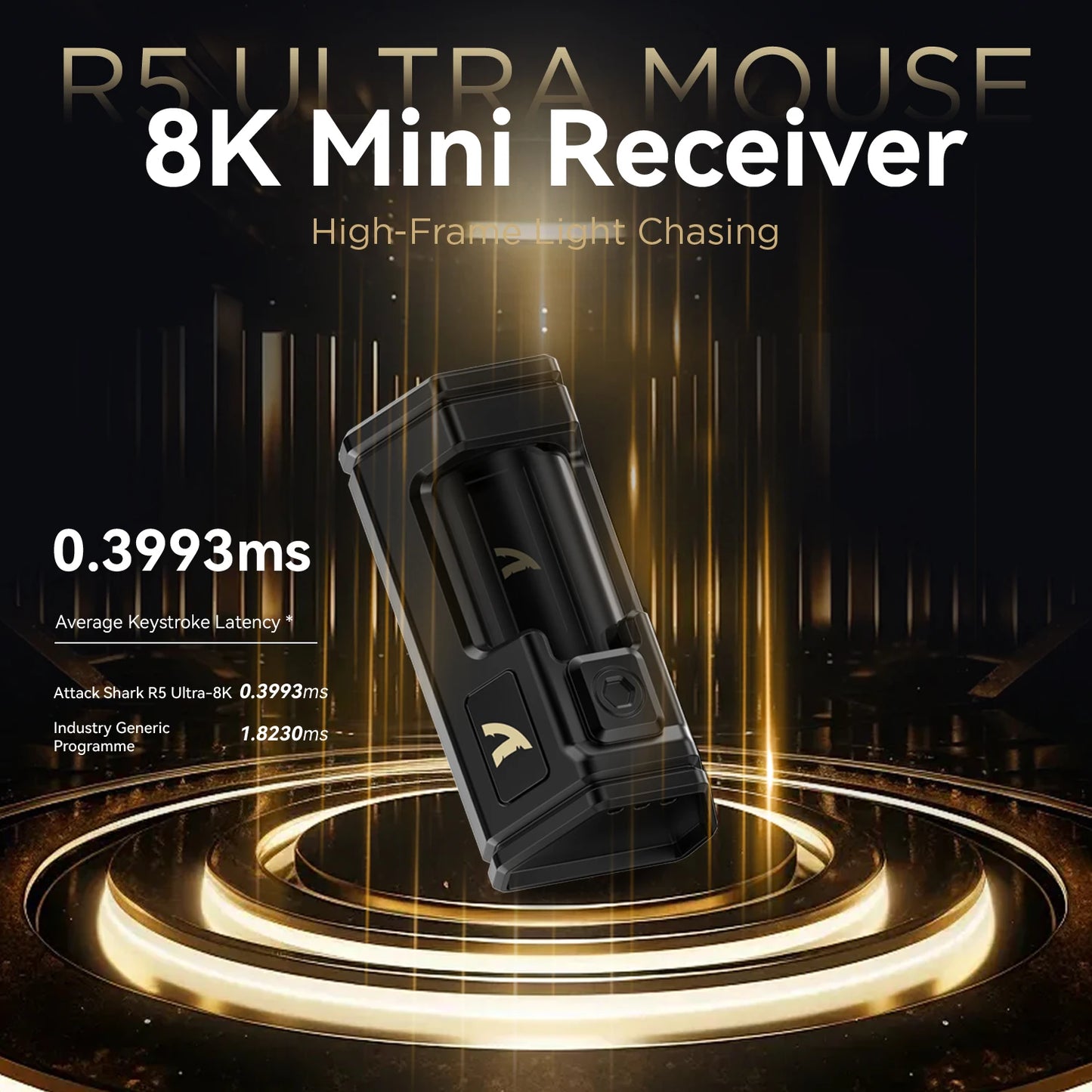 mouse attack shark r5 ultra 39g